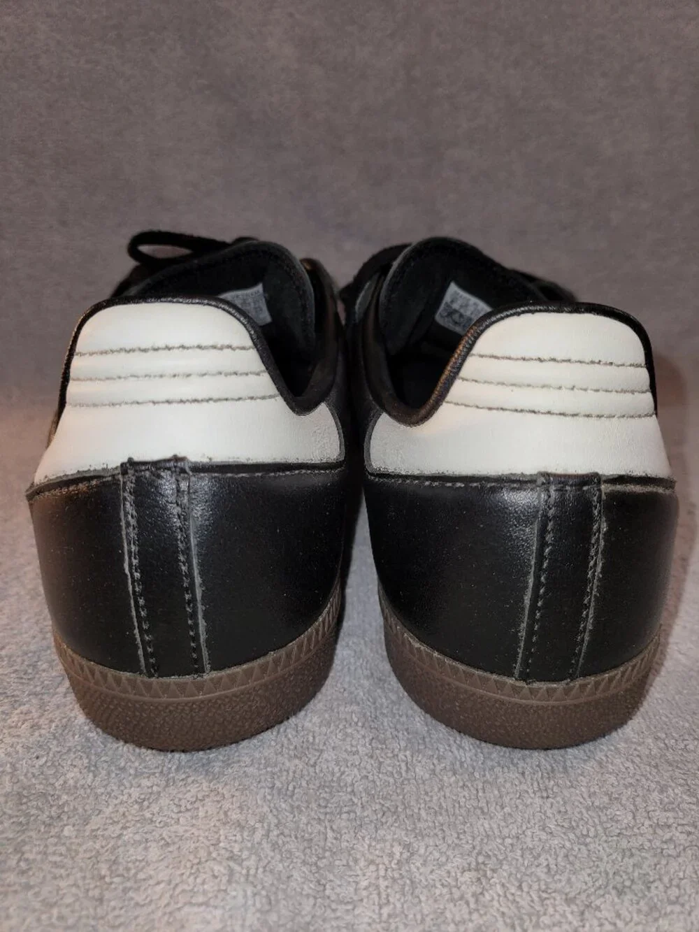 Adidas Samba ADV Men's Size 8 Originals Black White Gum Sneakers IE3100 (#2351)